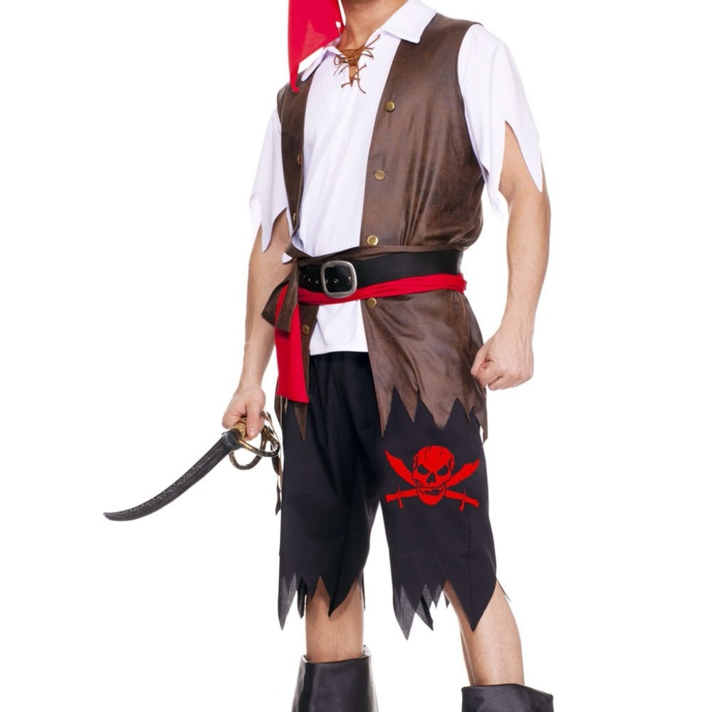 Man Costume! Halloween Costume! Pirate Costume!